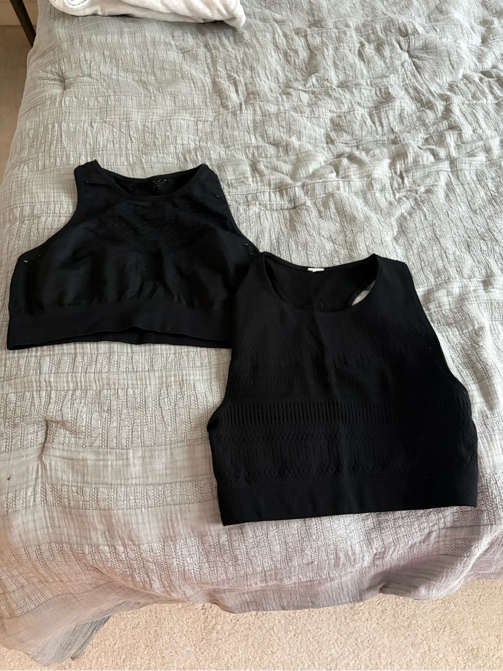 2 Black Sports Bra